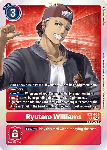 Ryutaro Williams [EX8-065 R]