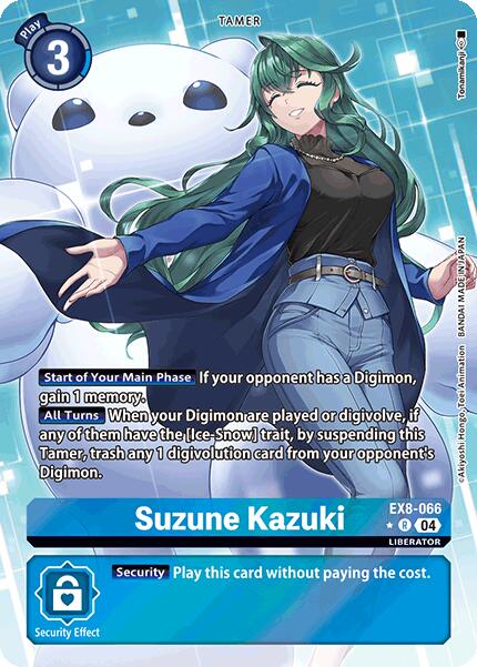 Suzune Kazuki (Alternate Art) [EX8-066 R]