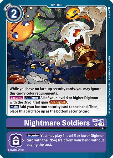 Nightmare Soldiers [EX8-071 U]