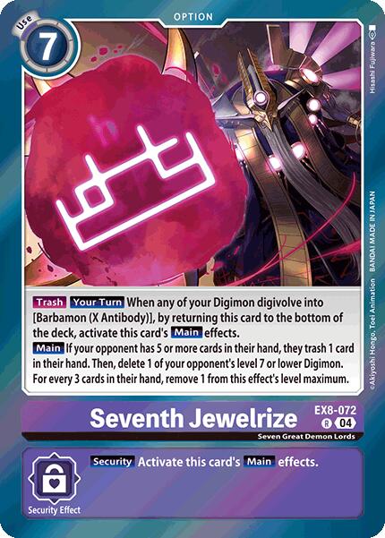 Seventh Jewelrize [EX8-072 R]