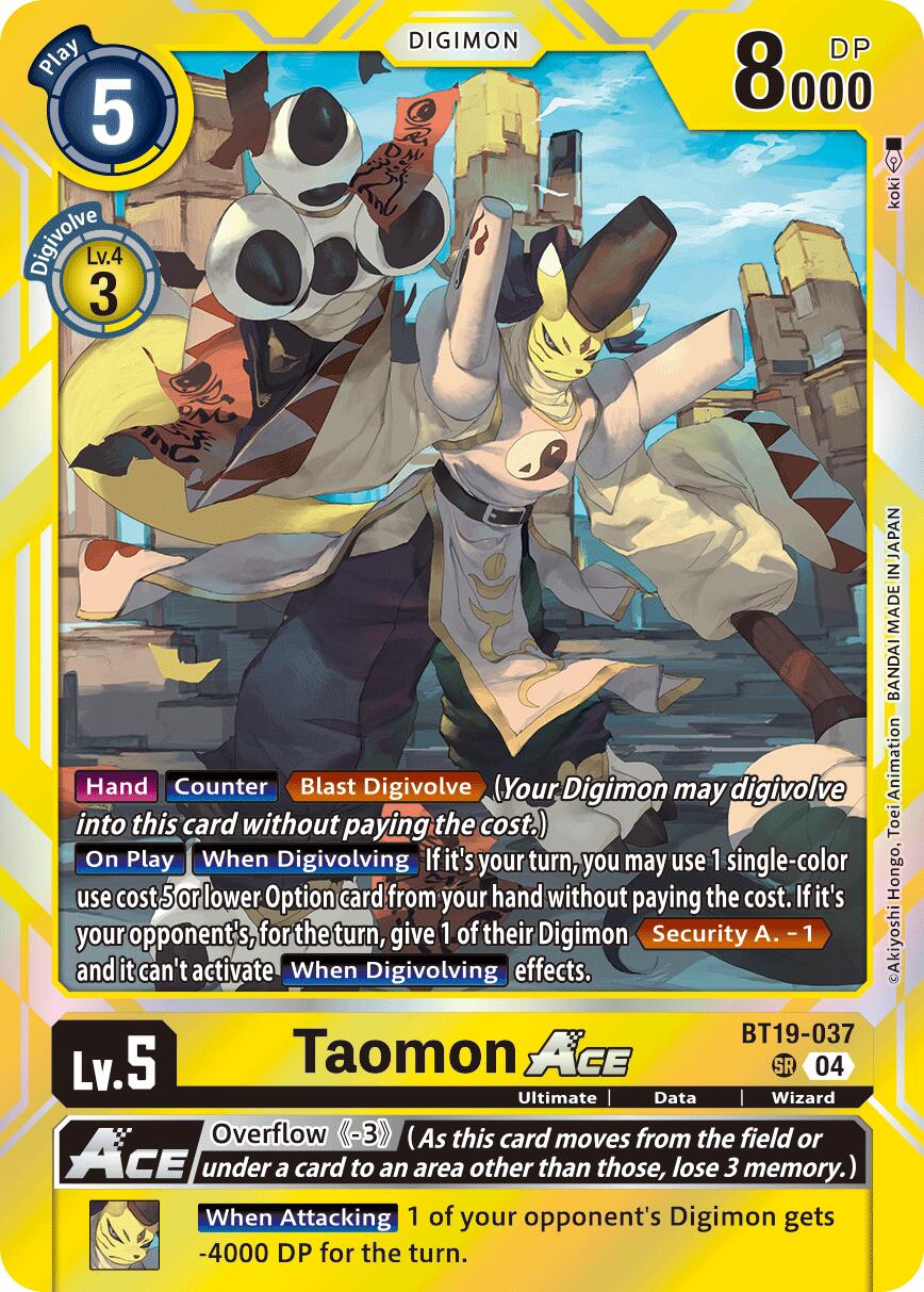 Taomon ACE [BT19-20 - BT19-037 SR]