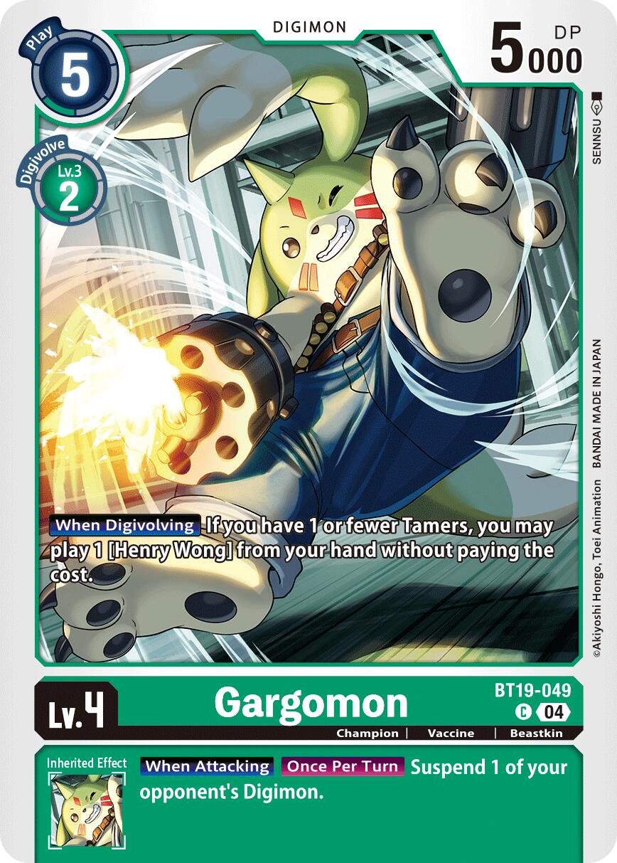 Gargomon [BT19-20 - BT19-049 C]