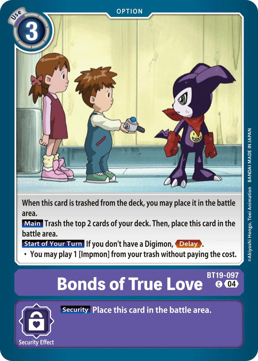 Bonds of True Love [BT19-20 - BT19-097 C]
