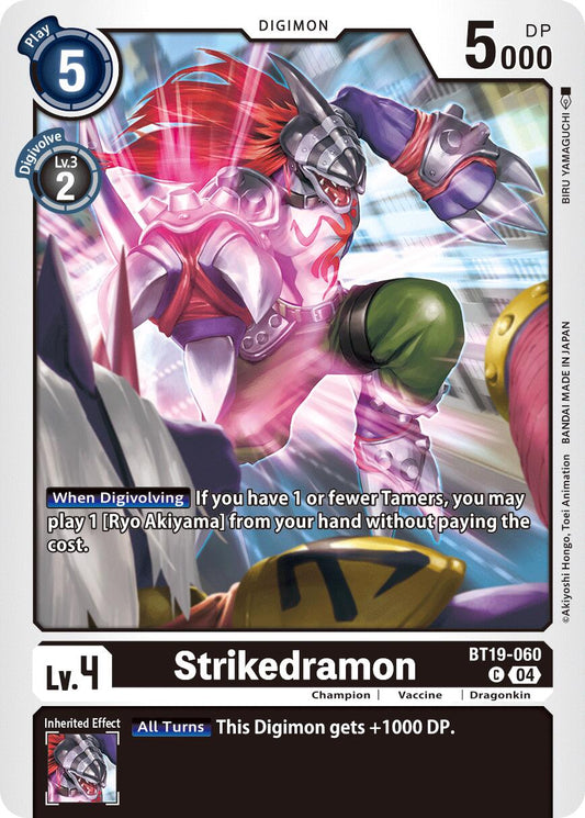 Strikedramon [BT19-20 - BT19-060 C]