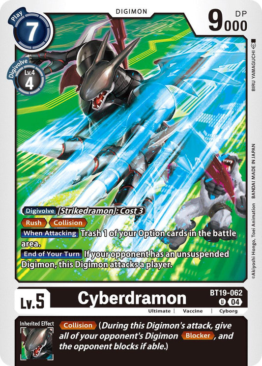 Cyberdramon [BT19-20 - BT19-062 U]