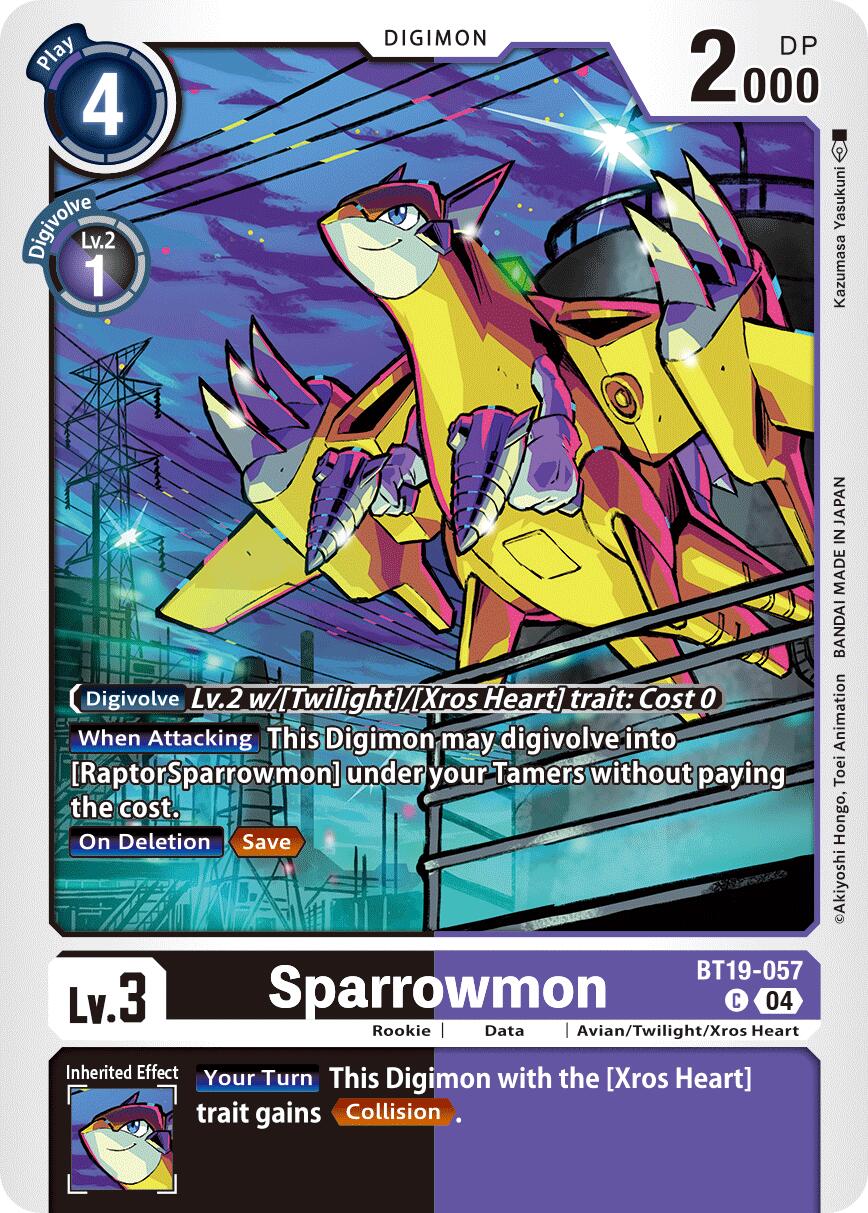 Sparrowmon [BT19-20 - BT19-057 C]