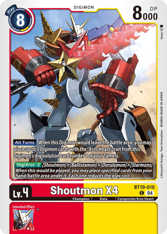 Shoutmon X4 [BT19-20 - BT19-010 C]