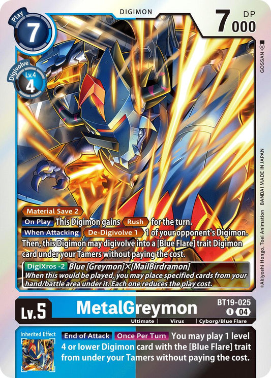 MetalGreymon [BT19-20 - BT19-025 R]