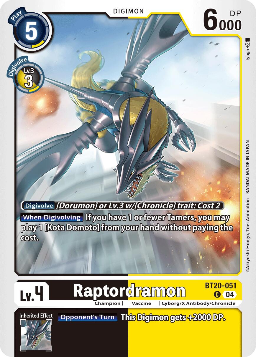 Raptordramon [BT19-20 - BT20-051 C]