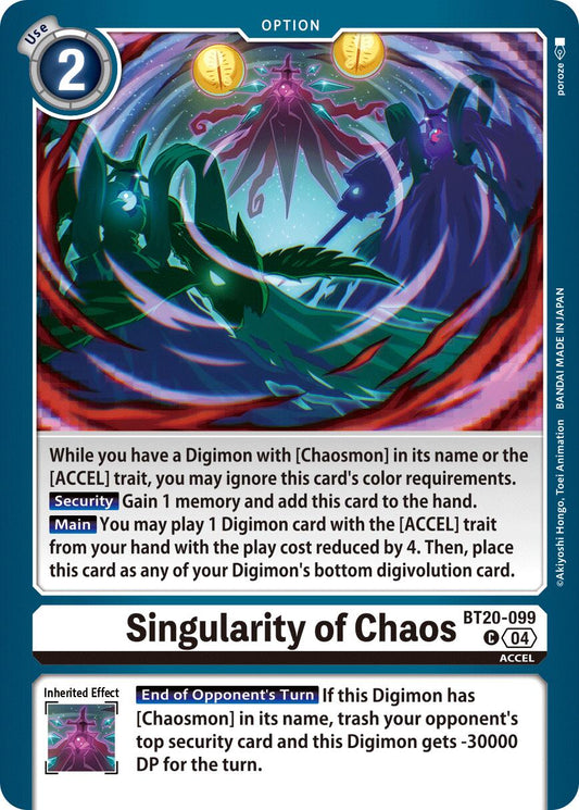 Singularity of Chaos [BT19-20 - BT20-099 C]
