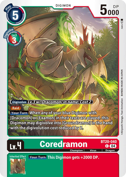 Coredramon - BT20-040 [BT19-20 - BT20-040 C]