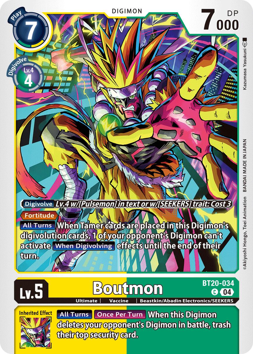 Boutmon [BT19-20 - BT20-034 C]