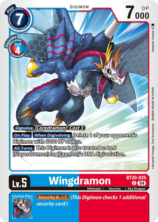 Wingdramon [BT19-20 - BT20-025 U]