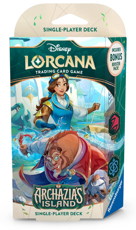 Disney Lorcana: Archazia's Island Starter Deck (Ruby & Sapphire) [7]