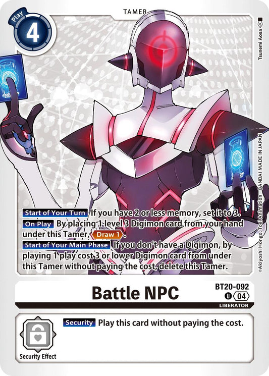 Battle NPC [BT19-20 - BT20-092 U]