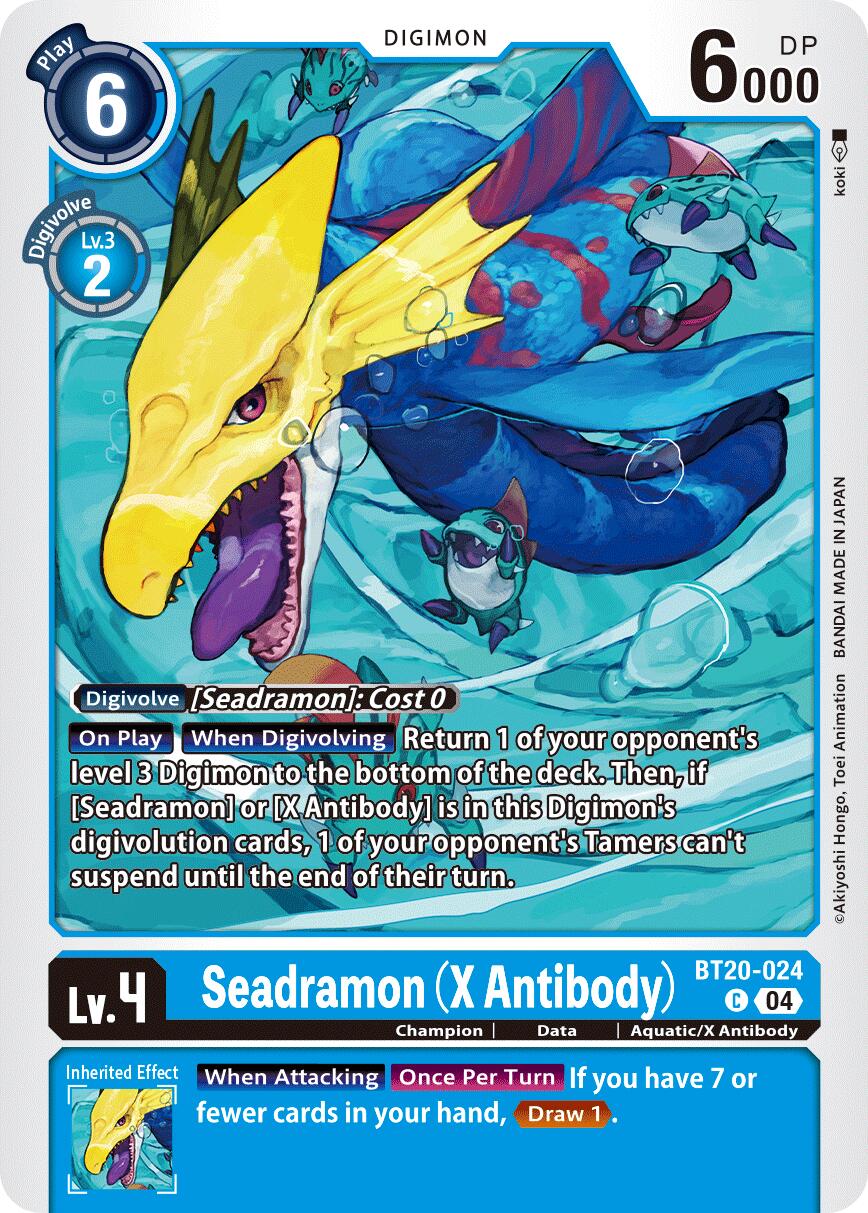 Seadramon (X Antibody) [BT19-20 - BT20-024 C]