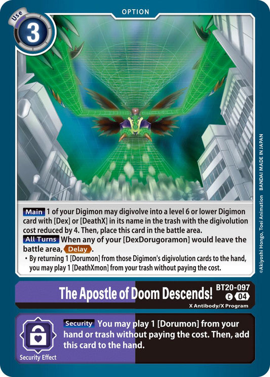 The Apostle of Doom Descends! [BT19-20 - BT20-097 C]