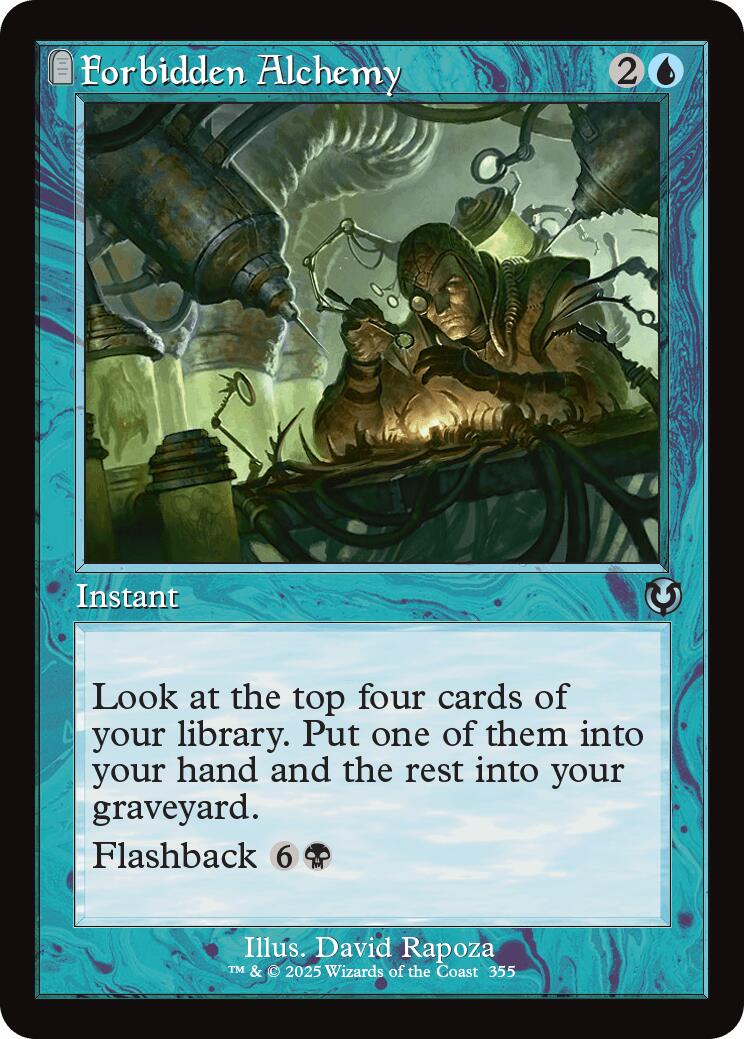 Forbidden Alchemy (Retro Frame)