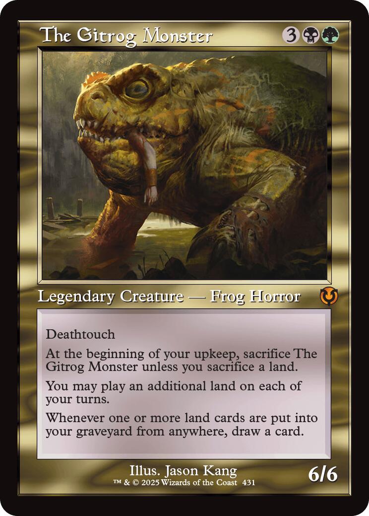 The Gitrog Monster (Retro Frame)