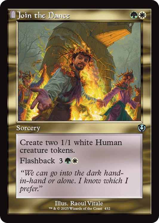 Join the Dance (Retro Frame)