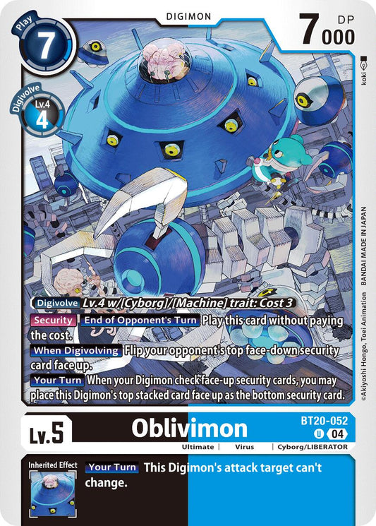 Oblivimon [BT19-20 - BT20-052 U]