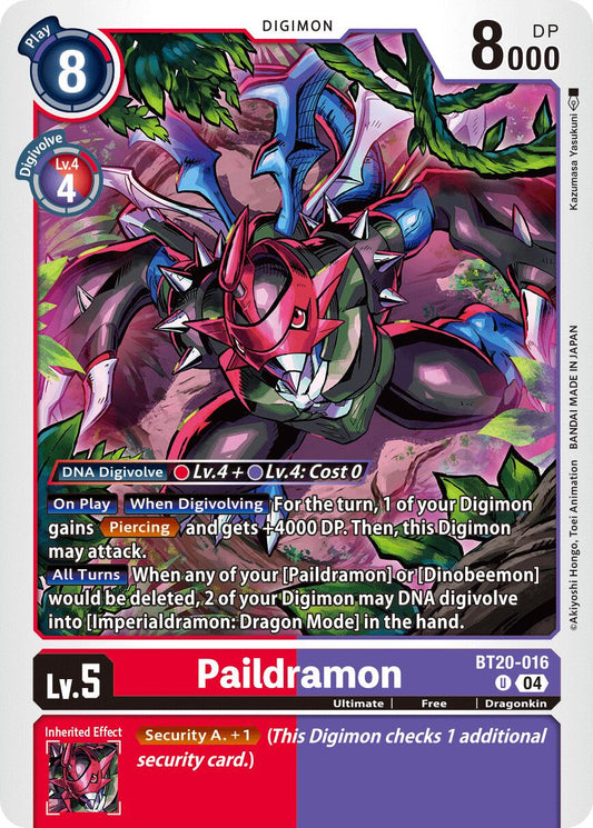 Paildramon [BT19-20 - BT20-016 U]