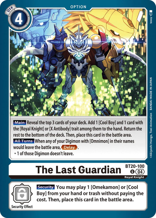 The Last Guardian [BT19-20 - BT20-100 U]