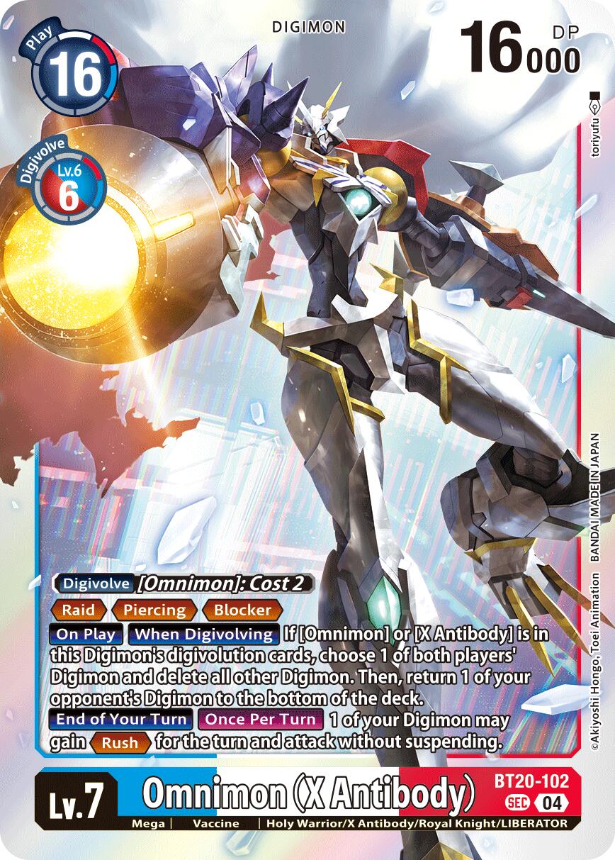 Omnimon (X Antibody) [BT19-20 - BT20-102 SEC]