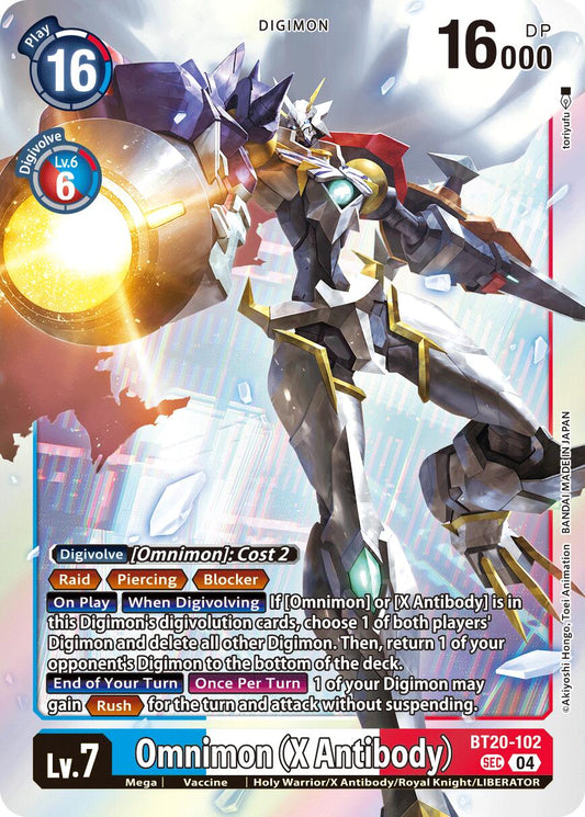 Omnimon (X Antibody) [BT19-20 - BT20-102 SEC]