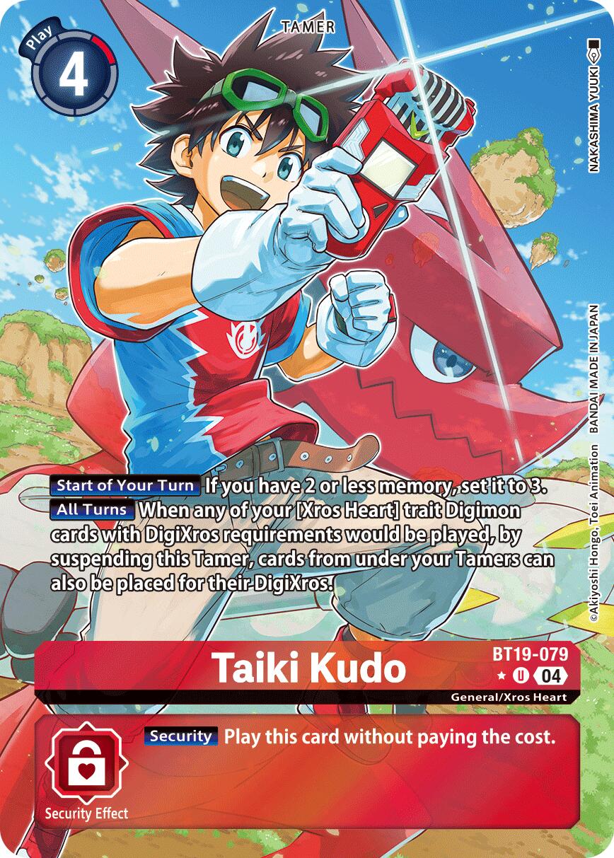 Taiki Kudo (Alternate Art) [BT19-20 - BT19-079 U]