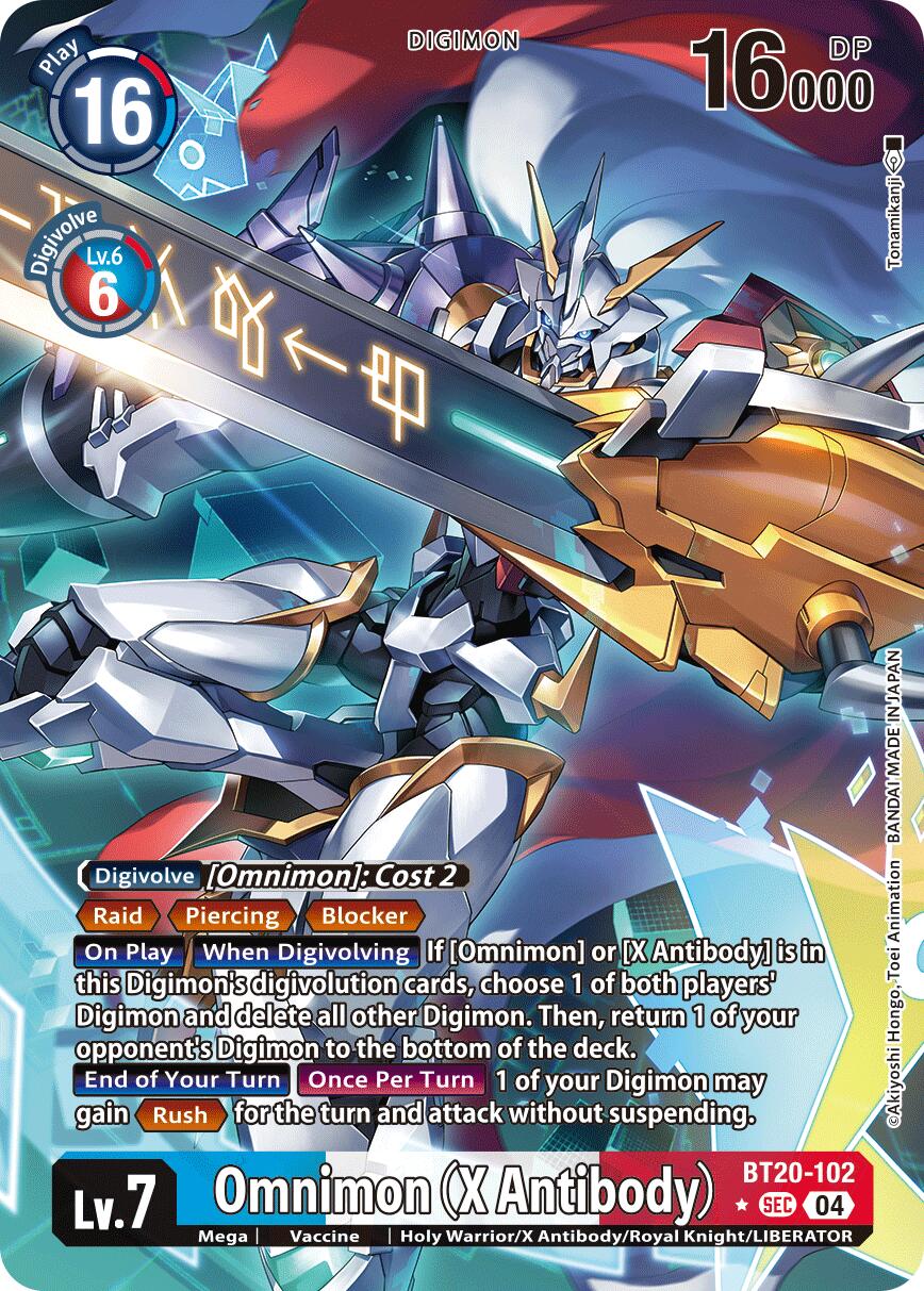 Omnimon (X Antibody) (Alternate Art) [BT19-20 - BT20-102 SEC]