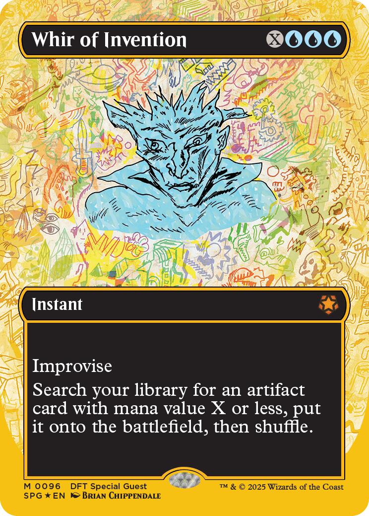 Whir of Invention (Borderless) (First-Place Foil)