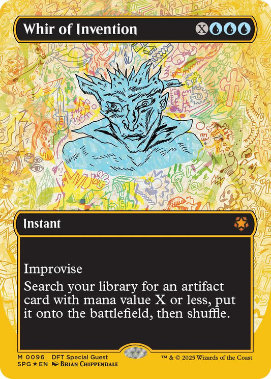 Whir of Invention (Borderless) (First-Place Foil)