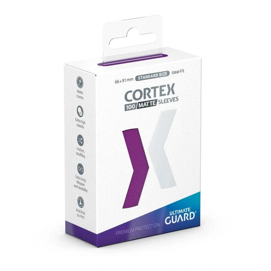 Cortex Sleeves Standard Size - Matte Purple (100ct.) [000]