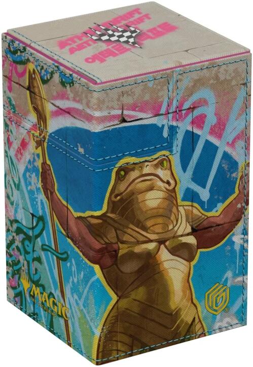 Magic: The Gathering Aetherdrift Flip 'n' Tray Deck Case XenoSkin - Sab-Sunen, Luxa Embodied (Holds 100+) [000]