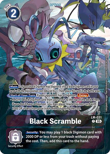 Black Scramble (Alternate Art) [ST-20 - LM-031 P]