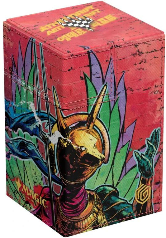 Magic: The Gathering Aetherdrift Flip 'n' Tray Deck Case XenoSkin - Hazoret, Godseeker (Holds 100+) [000]