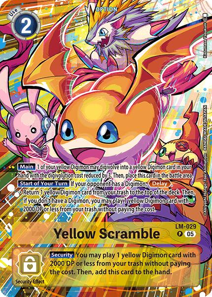 Yellow Scramble (Alternate Art) [ST-21 - LM-029 P]