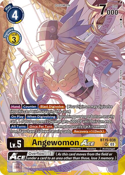 Angewomon ACE (Limited Card Pack) [BT21 - BT15-038 SR]