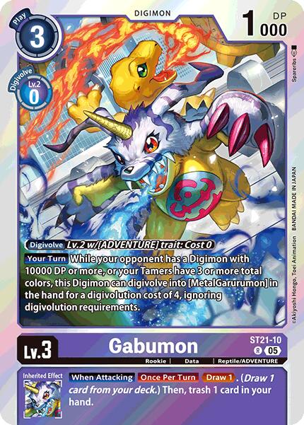 Gabumon [ST-21 - ST21-10 R]