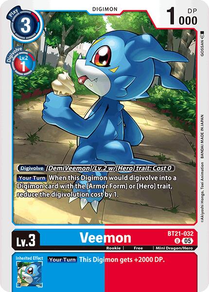 Veemon [BT21 - BT21-032 U]