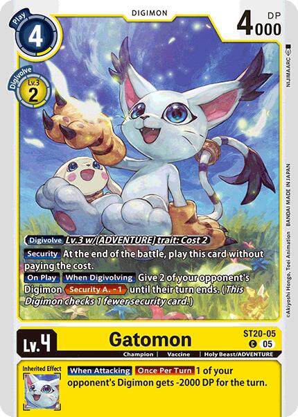 Gatomon [ST-20 - ST20-05 C]