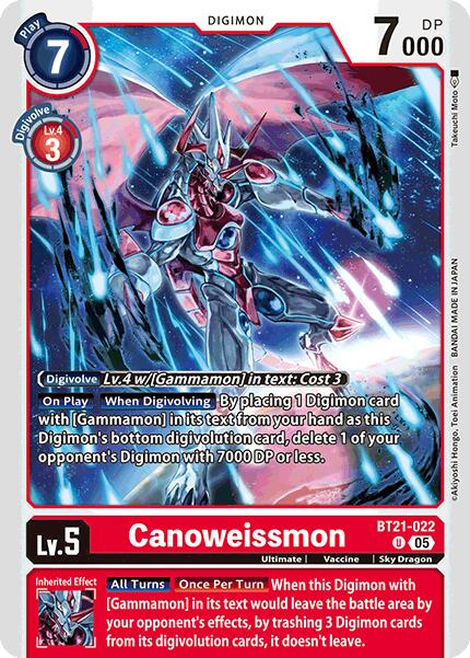 Canoweissmon [BT21 - BT21-022 U]