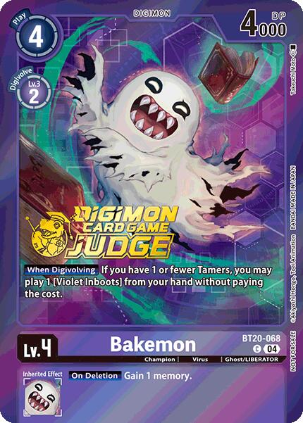 Bakemon (Judge Pack 2025 Wave 1) [BT19-20 - BT20-068 C]