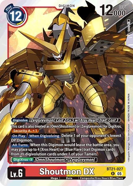 Shoutmon DX [BT21 - BT21-027 R]