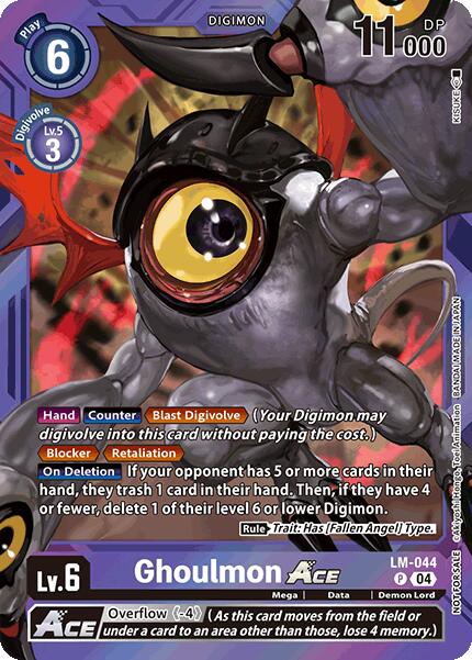 Ghoulmon ACE (Limited Card Pack) [BT21 - LM-044 P]
