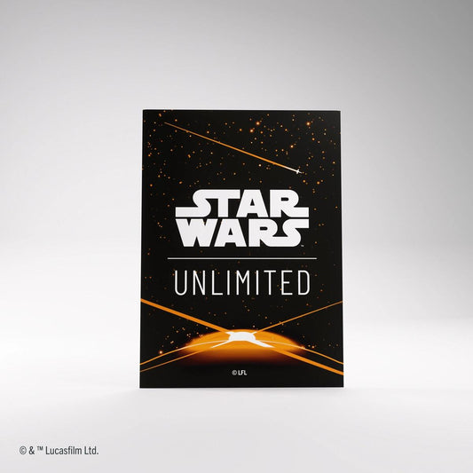 Star Wars: Unlimited Art Sleeves - Card Back Orange