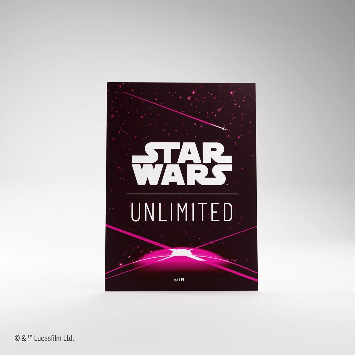 Star Wars: Unlimited Art Sleeves - Card Back Magenta