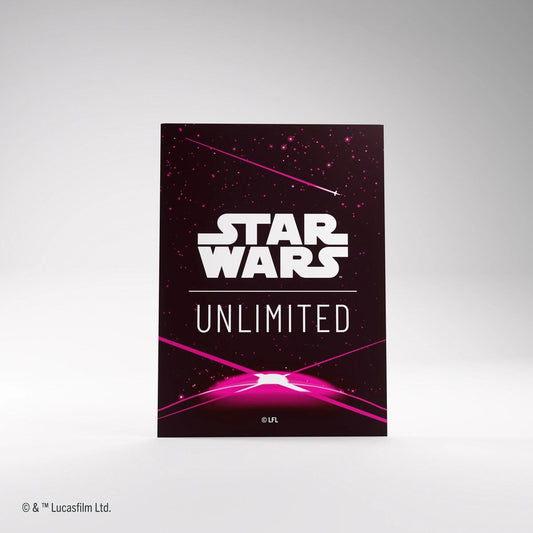 Star Wars: Unlimited Art Sleeves - Card Back Magenta