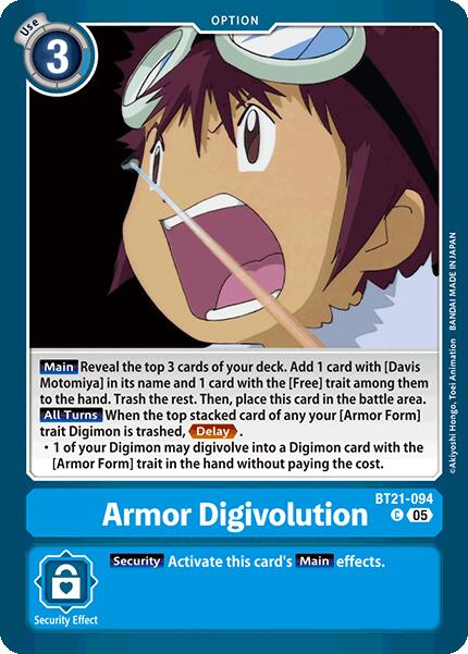 Armor Digivolution [BT21 - BT21-094 C]